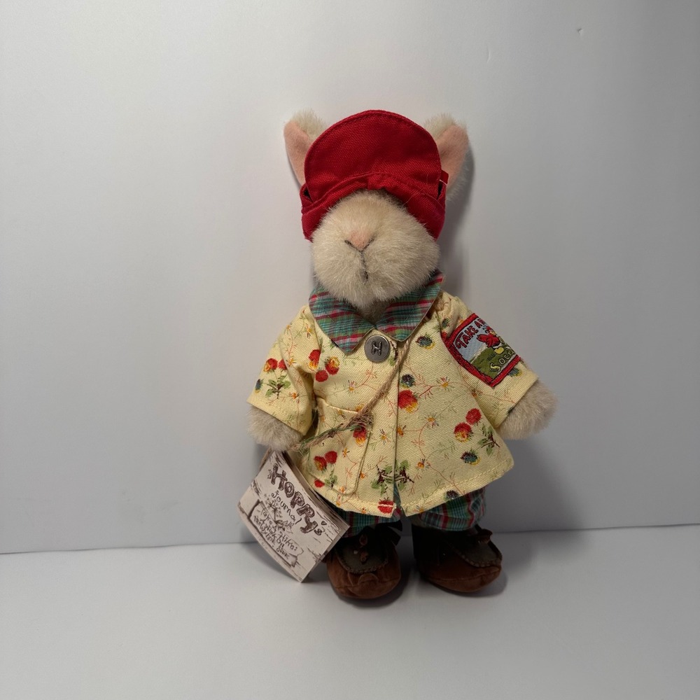 North American Bear Co Hoppy VanderHare Take a Hike Plush Rabbit 1996‎ Vintage